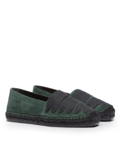 Alternative view of Flat beribboned espadrille