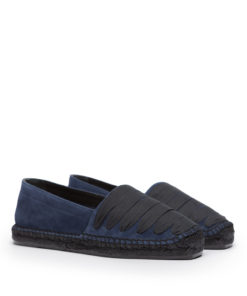 Alternative view of Flat beribboned espadrille