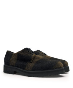 Alternative view of Flat wool kilt shoe
